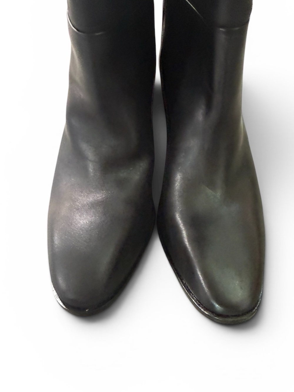 NWOT! J.Crew Sadie Knee-High Boots in Smooth Black Leather